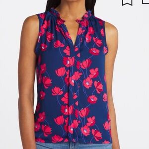 41 Hawthorn Orlee Mixed Material Sleeveless Top